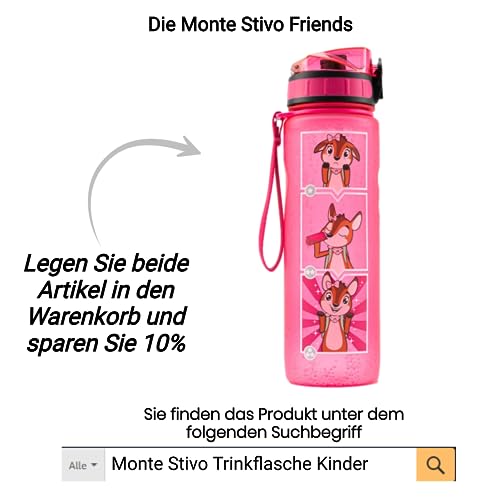 Kinder-Regenschirm Monte Stivo Friends – Leicht und kompakt
