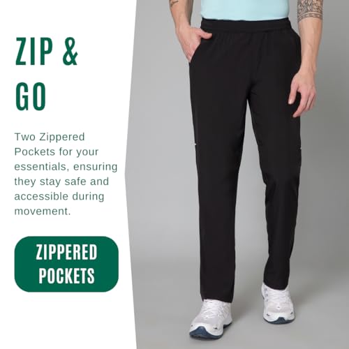 Image of Track Pant for Men for Running, Gym Sports Lower for Men & Boys Summer Track Pants for Men, Boys Multipurpose Mens Lower Activewear Regular Fit Trousers Sports Night Pants for Men