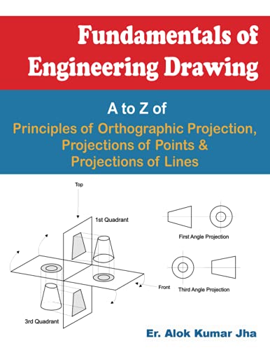 Fundamentals of Engineering Drawing: A to Z of Principles of Orthographic Projection, Projections of Points & Projections of Lines