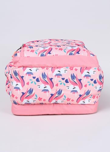 Image of PB Pearlbags LARSEN 21L Printed Casual Backpack,3 Compartment,Premium Fabric,Water Resistant Anti Theft,School & College Bag for Boys and Girls,Office & Travel Bag for Men and Women,46X31X15 Cms
