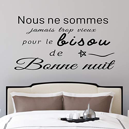 Docliick® Vinyle mural décoratif en français « NOUS NE SOMMES ». Autocollants muraux en...
