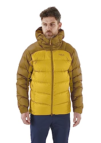 Image of Rab Men's Neutrino Pro Hoody - Lightweight Warm Down Coat for Climbing & Mountaineering | 800-Fill, Lightweight, Warm, Hooded Coat for Climbing & Mountaineering
