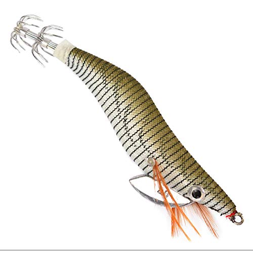 Cebos Artificiales 6 unids/Set 80 mm 11g de Pesca camarón Calamar Cebo Pesca señuelo Pesca Tackle cebos de Pesca Señuelos de Pesca