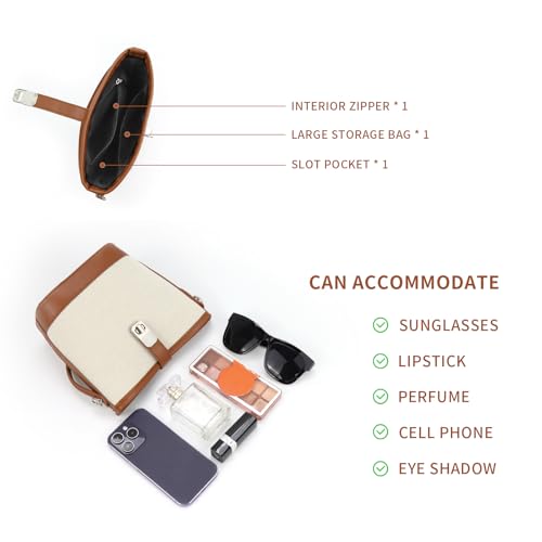 Crossbody Bag Purses for Women Small Bucket Bag with Adjustable Strap Mini Cross Body Purse Leather Shoulder Bag and Handbag4