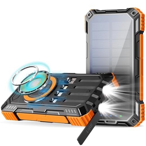 Zeuboary Solar Charger Power Bank– Clearance! 20000mah 15W...