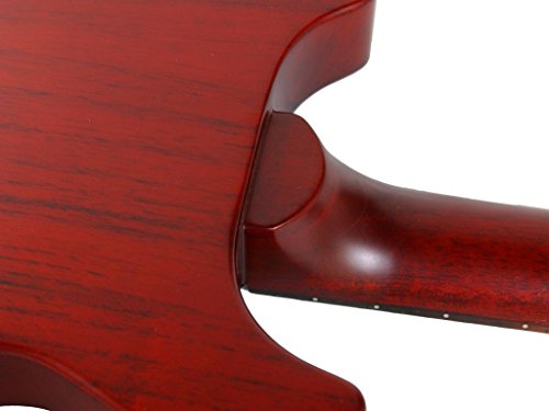 Guitare Électrique Vintage V130 – Cerise Satiné | Les Paul – Forme à double découpe - Les Beatles, Paul McCartney, John Lennon, RIngo Starr, George Harrison Guitare Électrique Vintage V130 - Cerise Satiné | Les Paul - Forme à double découpe – Image 6