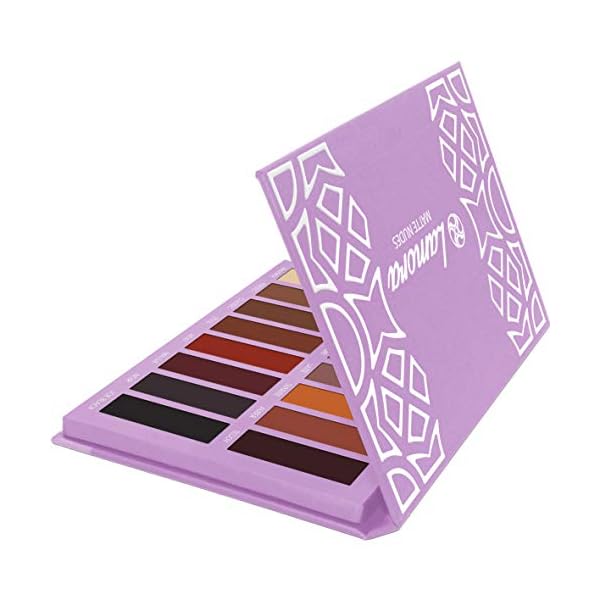 Lidschatten Palette Glitzer Schimmer Matt Nudetöne - 16 Hochpigmentierte, Vegane, Warme, Natürliche Farben - Glamouröse… – Bild 6