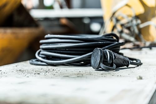 Brennenstuhl Baustellen-Verlängerungskabel IP44 (10m Kabel, H07RN-F 3G1,5, für den Außenbereich und den Einsatz auf Baustellen) schwarz – Bild 3
