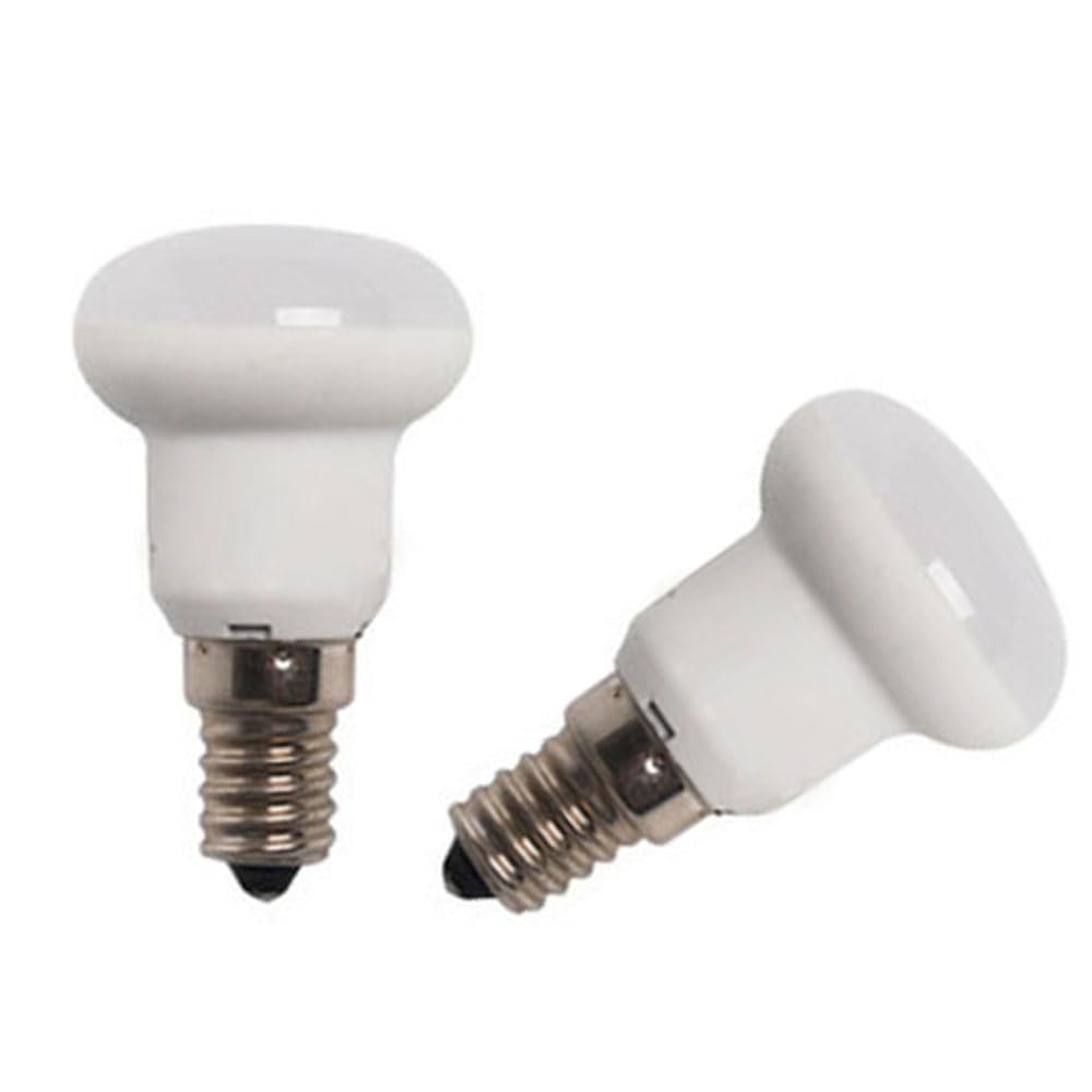 Rysa Light R39 LED Lamp Bulbs 4W, E14 Dimmable 30W Equivalent Reflector Spot Lamp Bulbs,R39 Spotlight LED Bulbs (2, Warm White 3000K)