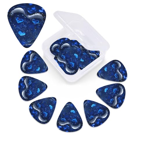 Blue Heart �M�^�[�s�b�N 12�� 3��ނ̌����̃Z�����C�h�v���N�g���� �x�[�X�G���L�A�R�[�X�e�B�b�N�M�^�[ �E�N�����A�N�Z�T���[�M�t�g �j�����p (0.46mm�A0.71mm�A0.96mm)