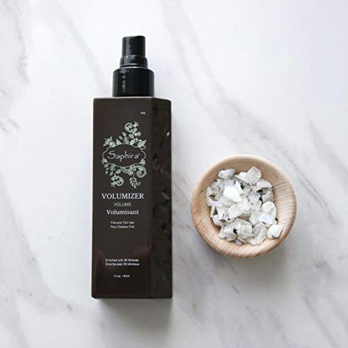 Saphira Volumizer Styling Spray For Fine And Thin Hair With 26 Healing Minerals, Sulfate-Free, Paraben-Free, Softens, And Volumizes Fine, Thin Or Chemically Treated Hair, 5.1 Ounce #TOP1