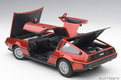 ◉1/64 【 DMC-12 Ⅱ パートⅠ デロリアン】➕フィギュア2体セット MJ MODEL 1/64 DMC-12 Ⅱ パートⅠ デロリアン - メルカリ