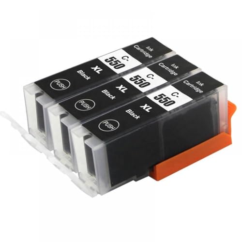 Cartouche PGI 550 Black compatible avec Canon Pixma IP7250 IX6850