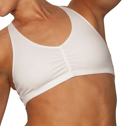 Fruit of the Loom Women's Adjustable Shirred Front Racerback Sports Bra
