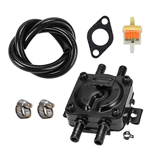 146-0496 Carburetor with Fuel Pump oil filter Kit For ONAN NOS B48G B48M P216G P218G P220G replacement 146-0414 146-0479 by LIYYOO