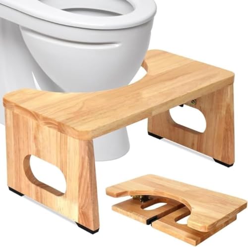 Xiraivke 折りたたみ式トイレ補助ペダル 多機能ポータブルデザイン 収納便利 便秘解消支援 高さ調整可能 便座カバー機能付き トレーニング用