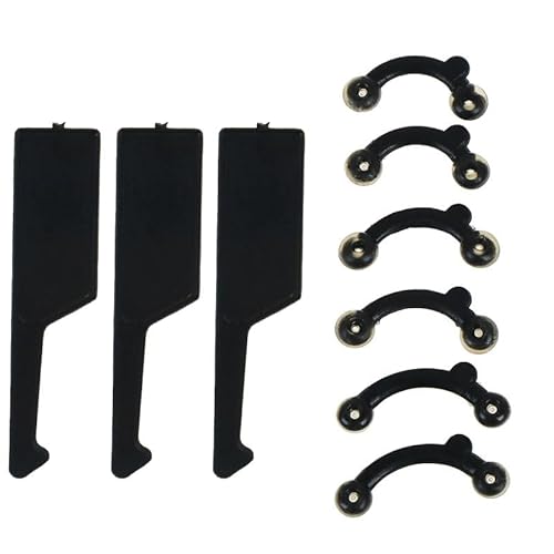 YKEBVPW 3 Sets Nose Shaper Lifter Clip Stealth Uplifting Inserts 3Size for Shaping Wide High Lift Straightener Disc Secret Silicone Lifters Beauty Tool for Women Men Invisible Slimming (Black)