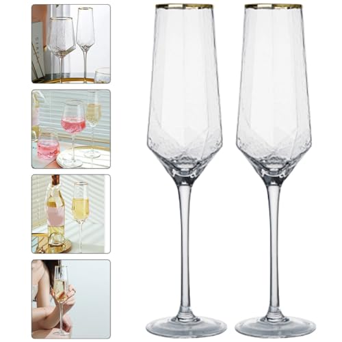 2 Copas de Champán de 300ml Altas para Servicio de Hostelería 8