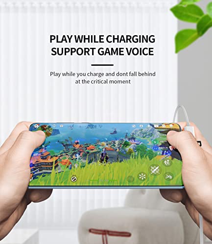 Zoyuzan Dual Usb-C Headphone Adapter 2In1 Dac Type C Jack Audio Charging Dongle Cord Accessorie Charger Aux Splitter Cable For Galaxy S22 S21 Fe Ultra Lg Apple Iphone15 Pro Max Plus Ipad Pro Air Mini thumb #2