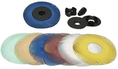 3M ABRASIVE - 3M 048011-27605 6X12 RADIAL BRISTLE BRSH 50 GRIT - 405-048011-27605