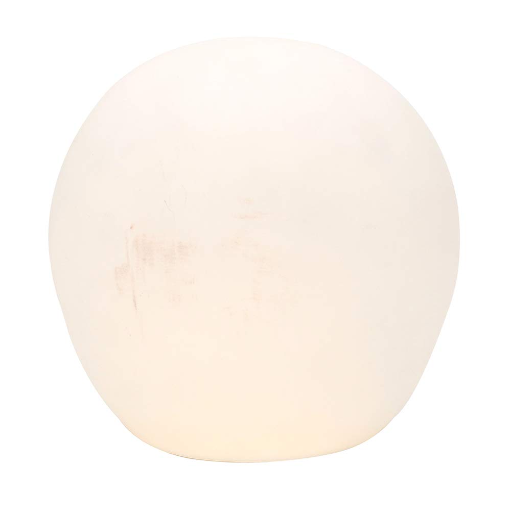 Photophore LED Famille Blanc Dekohelden24 – Lanterne Porcelaine Lumineuse, Ambiance Avent Et Déco Cosy 18x12,2x17 Cm