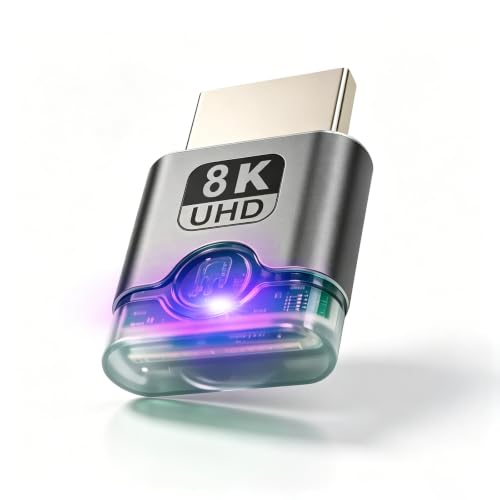 Dongle HDMI 8K sin cabeza compatible con 4K 120Hz para fluidez extrema en PC