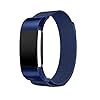 AXspeed Fitbit Charge 2 armband, roestvrij staal, verstelbare sportarmband met magneetsluiting
