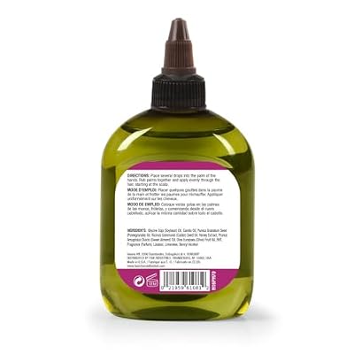 Hair Chemist Pomegranate & Manuka Honey Moisturizing Premium Hair Oil 7.1 oz. - Moisturizing Pomegranate and Honey Infused Hair Oil