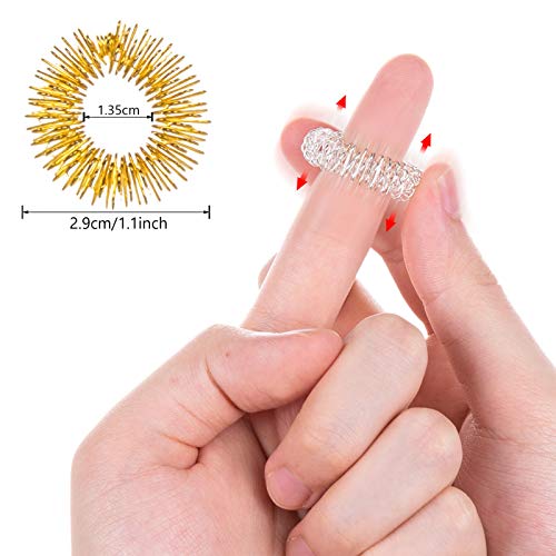 Kit-de-Masajeador-de-Cabeza-y-Espalda-Arana-de-Masaje-para-la-Cabeza-Perfecta-ideal-para-Relax-y-Alivio-Terapeutico-del-Estres-con-Anillo-de-Masaje-de-Dedos-Negro