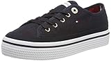 Flexible Laufsohle Tommy Hilfiger Damen Tommy Jacquard Flatform Sneaker, Blau (Midnight 403), 42 EU