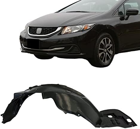 Driver Side Fender Liner For 2013-2015 Honda Accord - Left Front Inner Panel