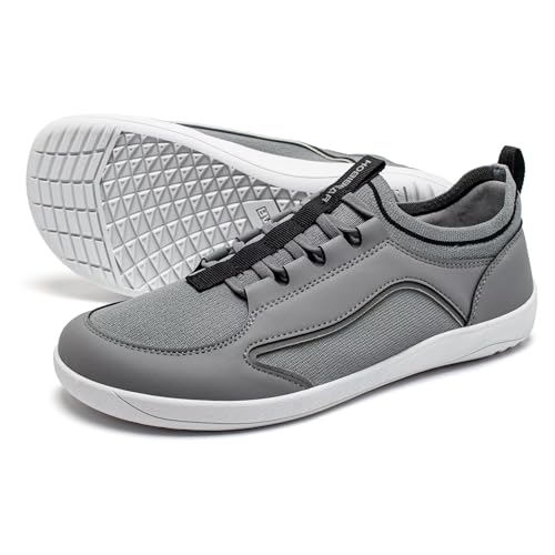 Image of HOBIBEAR Barefoot Minimalist Shoes Womens Mens | Zero Drop | Wide Width Canvas Slip-on Shoes
