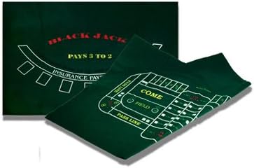 Sunnywood 3546 Blackjack and Craps Table Layout