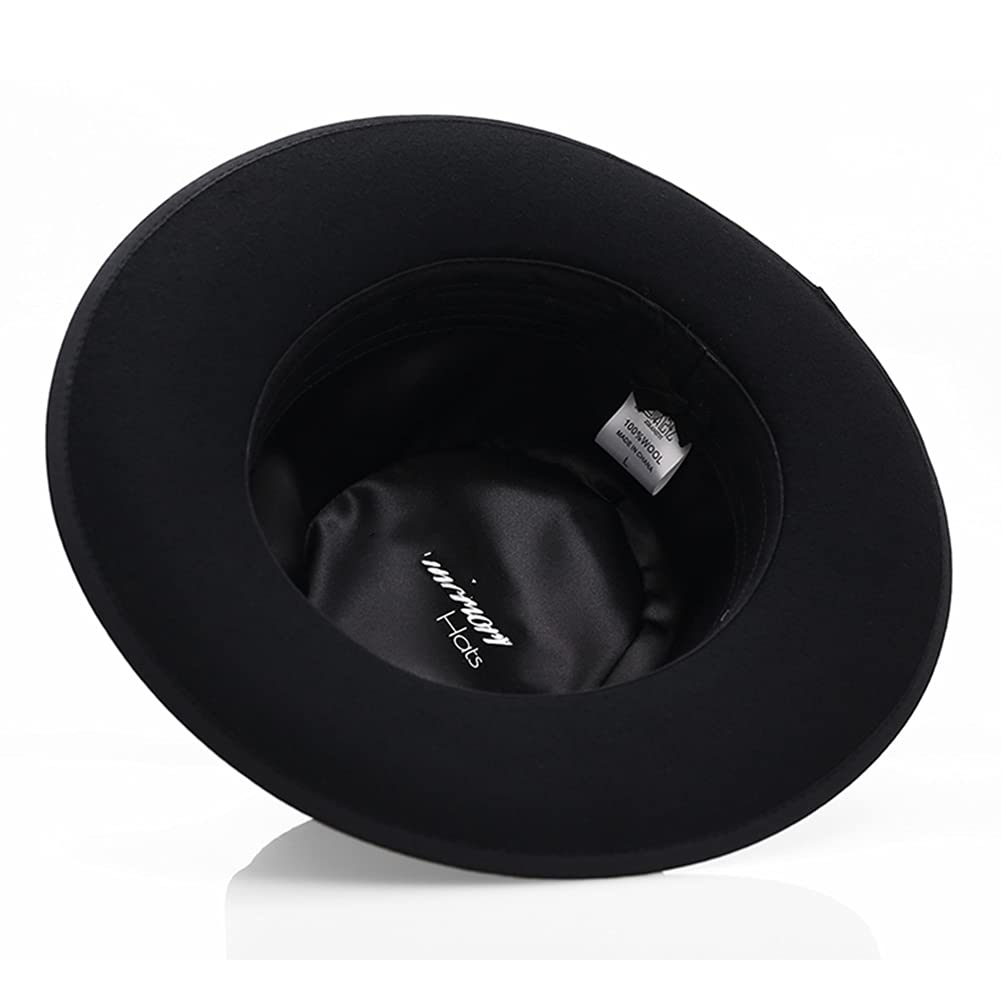 Cappello Invernale Unisex Fedora Panama Jazz Hat - Cappello Elegante Trilby Premium Perfect Fashion