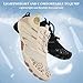ERTUPE Hike Barefoot Shoes for Women Men Wide Toe Box Water Shoes Non Slip Breathable Lightweight Sneakers for Hiking Walking Running Swimming Beach Pool Yoga Footwear Beige