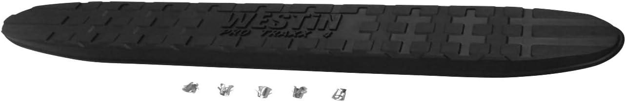 Westin 21-20001-5 Replacement Step Pad and Clips for PRO TRAXX 4 Oval Nerf Bars 24 in. Pad (1 Pad only)