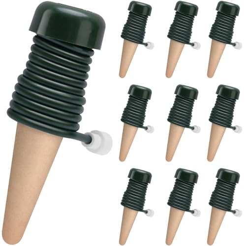 BYDOLL Plant Self-Watering Stakes Automatic Watering Terracotta Spikes for Indoor Outdoor...