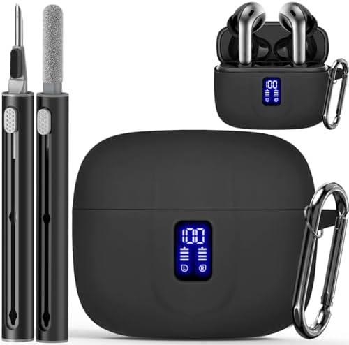 Silicone Case for TAGRY X08 Wireless Earbuds Case, Compatible wit...