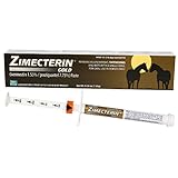 GuHuiKuZimecterin Ivermectin Horse Gold Equine Wormer Parasites Tapeworm 7.75% Tube OTC