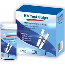 Hemoglobin Test Strips for Hb Testing Meter, PH Test Strips 200