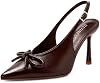 Berness Pumps de Tacón Stiletto Medio de 3.5 Pulgadas para Mujer con Punta Afilada y Tira en el Talón 2