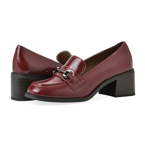 Image of WHITE MOUNTAIN Women's Nacho Block Heel Loafer