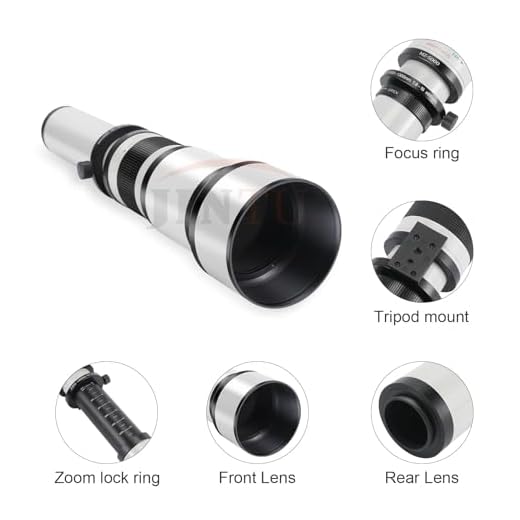 JINTU 650-1300mm Manual Telephoto Lens