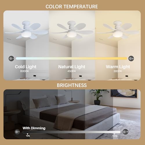 Redstar LED E26/E27 BASE FAN LIGHT 3 Pack E26/E27 Base Fan Light, Cordless/Wireless With 20 Inch Ceiling Fan With Light, Replacement For Restaurants, Aisles, Halls, Porch, Cloakrooms thumb #5
