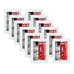 Houseables 4x6 Picture Frames Set, 12 Pack, Glass, White, Multi Photo Kit, Gallery Wall Décor, Tabletop Display, Horizontal or Vertical Frame Hanging Mount, For Desk, Family Mural, Collage Bundle