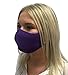 Produktbild Krings Fashion Gesichts-Maske Mund-Nasen-Maske Alltagsmaske Behelfsmaske für Kinder, Damen und Herren, lila, Jersey 100% Baumwolle, Größe S (Kinder bis 12 Jahre, Damen)
