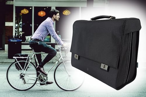 BISOMO Business Fahrradtasche Single Bag 22L, Laptoptasche bis 16 Zoll, 38...