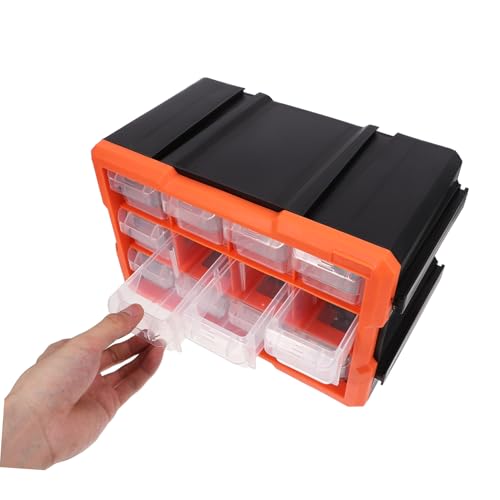 Accessoires de stockage ORFOFE dans une boîte à compartiments plastique portable - 6