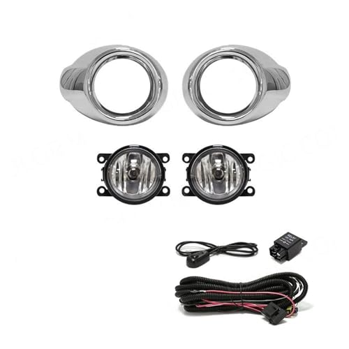 Feux brouillard Focus 3 chromés améliorant la visibilité DRL diurne