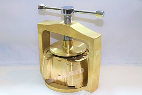 Premium Dental Laboratory Lab Spring Press Compress W/One Brass Denture Flask (Cynamed)